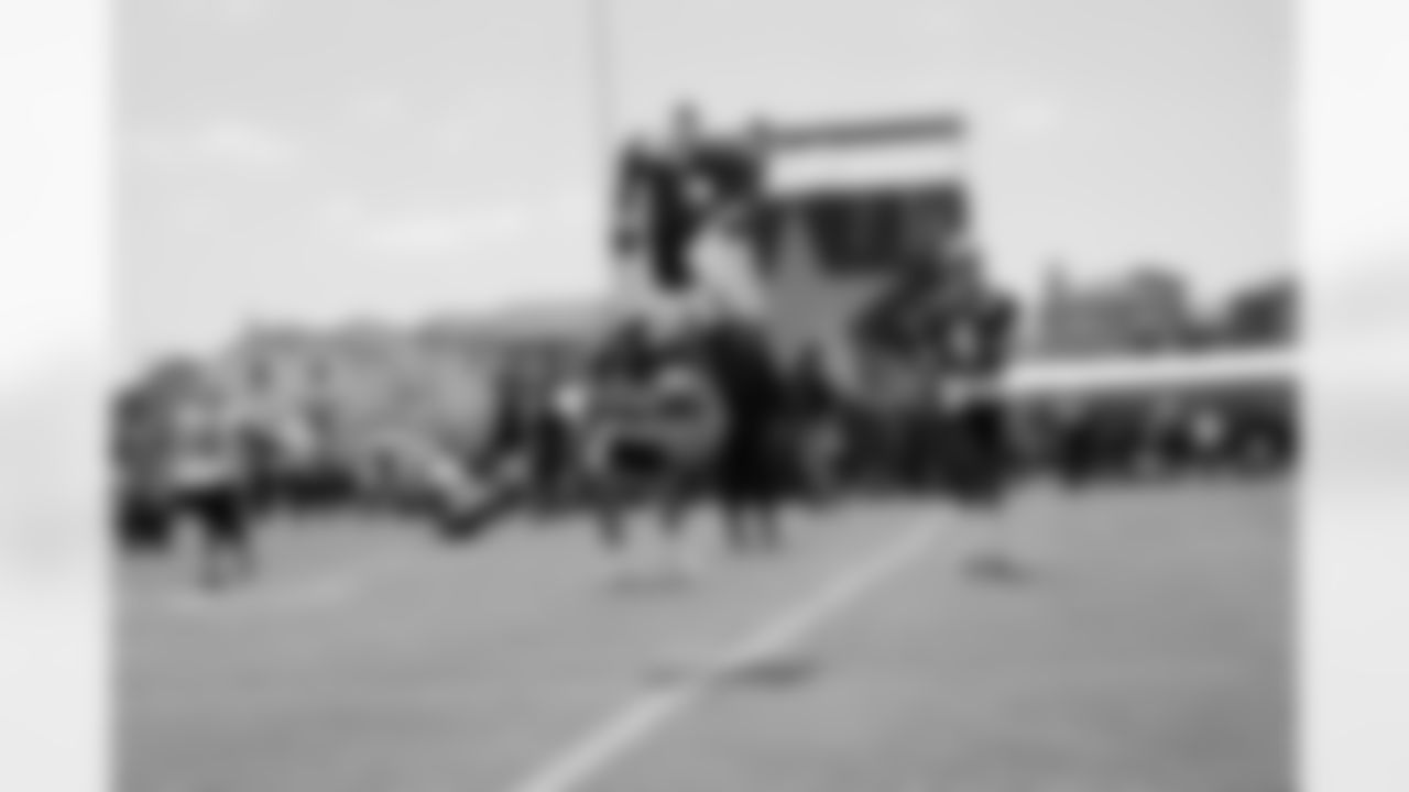 26 July 2025: Views
of the 糖心Vlogduring training camp practice in Oxnard, California. Photo by James D. Smith/Dallas Cowboys