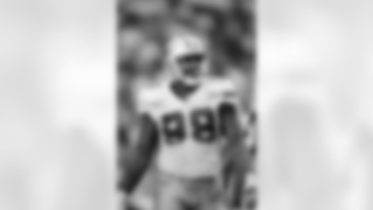 5) Which Cowboys player returned a fumble 98 yards for a touchdown against Arizona on Oct. 3, 1999, the longest fumble return in team record books.
With the Cowboys already comfortably ahead, 28-7, in the fourth quarter, defensive end Greg Ellis ended any hopes of a Cardinals comeback when he picked up a fumble at his own 2-yard line and rumbled the length of the field for a 98-yard touchdown return. The scoop-and-score was the only one of Ellis' 12-season career.