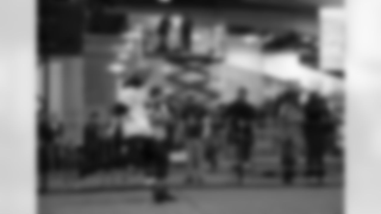 Dallas Cowboys kicker Brandon Aubrey (17) kicks the ball during the 2026 Pro Bowl Skills Challenge on Monday, February 2, 2026 in San Francisco. (Kara Durrette/NFL)