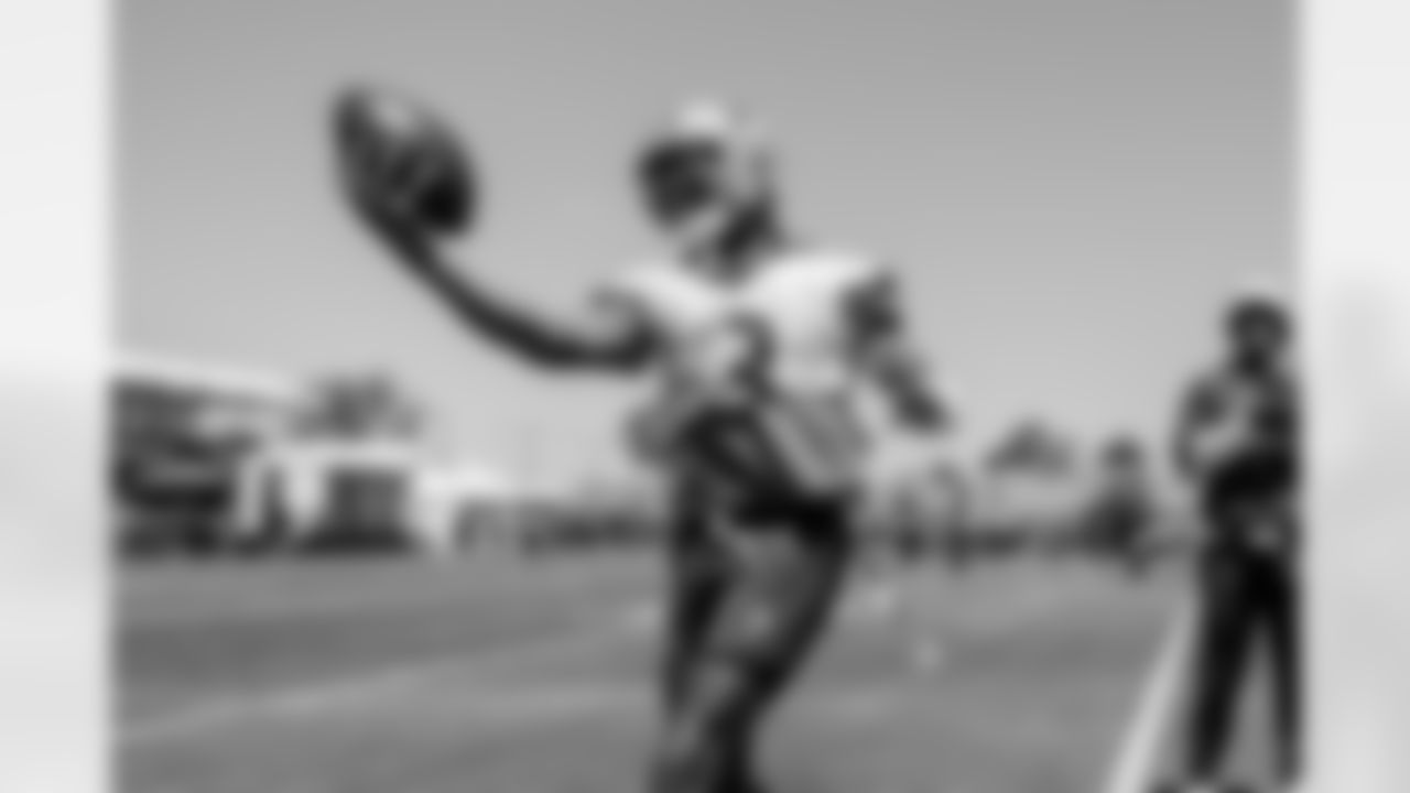 3. George Pickens
He's No. 3 on the field. He's No. 3 on this list. He's listed as No. 2 on the wide receiver depth chart.
But he looked every bit like a No. 1 receiver and that's what has the Cowboys so excited about the duo he's forming with CeeDee and the connection he created already with Dak.
Pickens is a fun player to watch, seemingly coming up with a highlight catch every single day.
