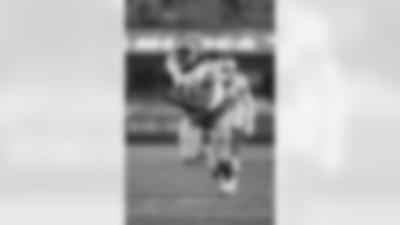 *13) What current Cowboys defensive end was originally drafted by the Lions in 2022 and spent his first two-plus seasons in Detroit? *

After a senior season at Jackson State that saw him record 16.5 sacks and force seven fumbles, James Houston was drafted in the sixth round by the Lions. And despite not getting in a game until Nov. 14 and playing in only seven contests during his rookie campaign, he recorded eight sacks to finish second on the team. Unfortunately, he missed all but two games in 2023 due to injury, then saw time with both Detroit and Cleveland last season. Signed as a free agent by the Cowboys in July, he's leading Dallas this year with 4.5 sacks.