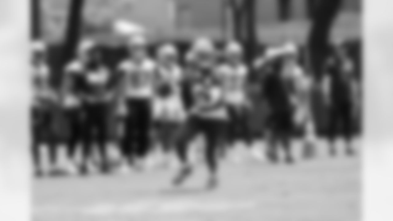 Backup Plan
While the Cowboys have said Joe Milton and Will Grier would potentially compete for the backup reps, it was mostly Milton on the first day of practice. In fact, Milton got nearly as many as Dak Prescott as the Cowboys worked the No. 2 and No. 3 units often.
Milton, whom the Cowboys traded for this offseason from the Patriots, had a few nice throws down the field, but he was off-target a few times as well. Milton also fumbled twice, including once while running down the field. It was one of several fumbles by the offense as the Cowboys defense was aggressively poking the ball out to go along with a couple of interceptions in team drills.
For now, Milton is getting plenty of reps and looks to be in the lead for any competition to be Dak Prescott's backup. - Nick Eatman