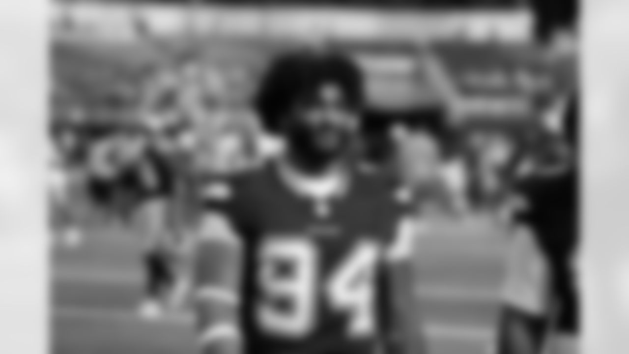 11 August 2024:  Marshawn Kneeland (94)
of the Dallas Cowboys during their NFL preseason 13-12 loss to  the Los Angeles Rams at SoFi Stadium in Inglewood, California.  Photo by James D. Smith/Dallas Cowboys