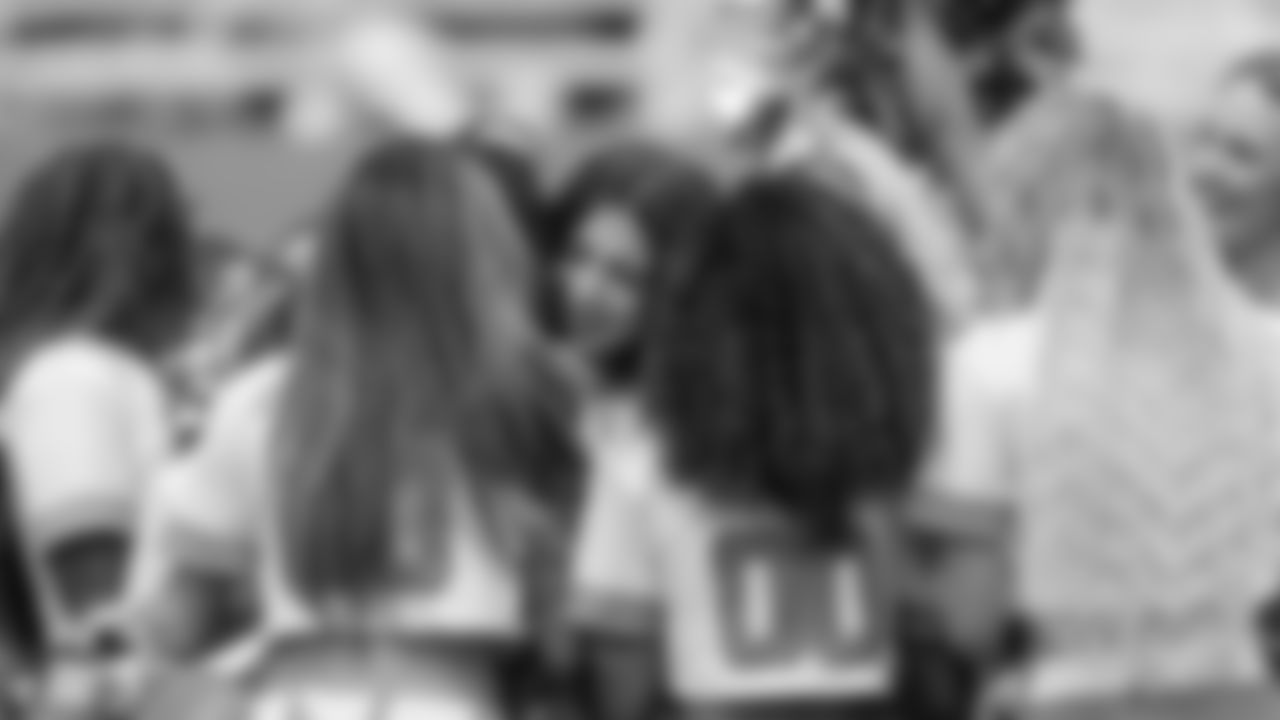 Miami Dolphins Cheerleader Caroline C. is selected for the Pro Bowl during an NFL football game against the Tampa Bay Buccaneers on Sunday, Dec. 28, 2025 in Miami Gardens, FL. (Ruben Gonzalez/Miami Dolphins via AP)