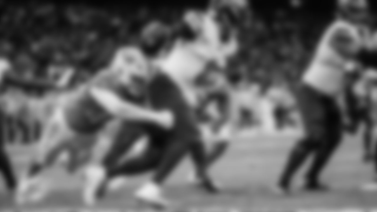 Miami Dolphins linebacker Chop Robinson (44) sacks Washington Commanders quarterback Marcus Mariota (8) during an NFL football game Sunday, Nov. 16, 2025 in Madrid. (Robby Illanes/Miami Dolphins via AP)