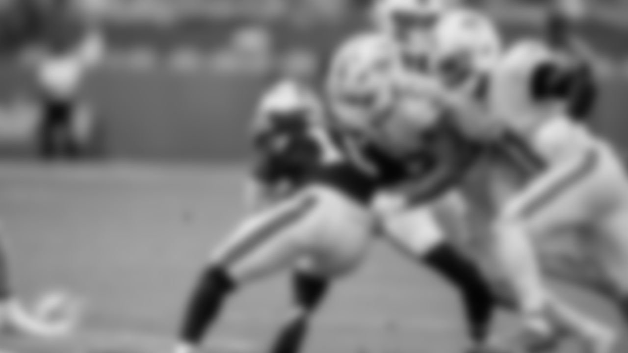 Miami Dolphins cornerback Jack Jones (23) makes a tackle during an NFL football game against the Buffalo Bills on Sunday, Nov. 9, 2025 in Miami Gardens, Fla. (Tomas Diniz Santos/Miami Dolphins via AP)