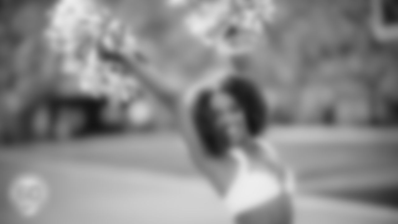 Miami Dolphins Cheerleader Giselle A. poses during an NFL football game against the Cincinnati Bengals on Sunday, Dec. 21, 2025 in Miami Gardens, FL. (AJ Shorter/Miami Dolphins via AP)