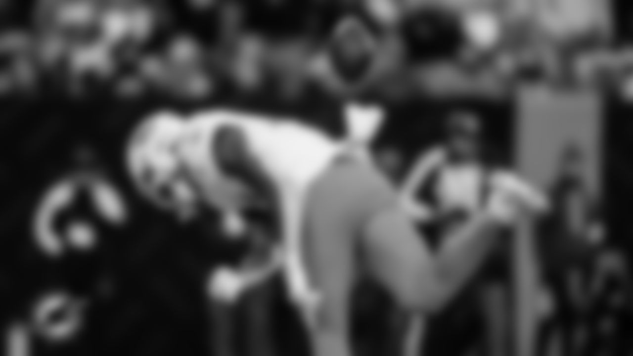 Miami Dolphins running back Ollie Gordon II (31) celebrates running in a touchdown during an NFL football game against the New York Jets on Sunday, Dec. 7, 2025 in East Rutherford, NJ. (Tomas Diniz Santos/Miami Dolphins via AP)