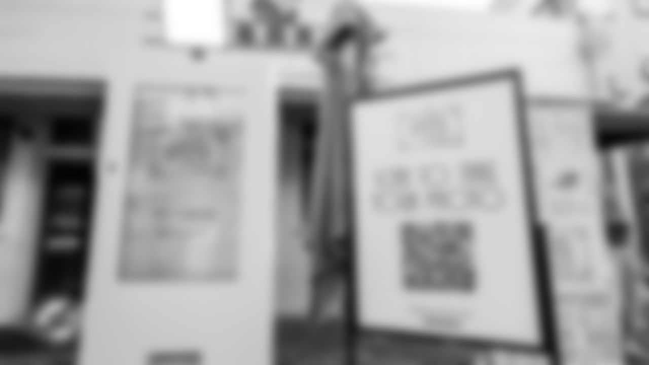 Fans could use the Celebrate the 305 photo booth.