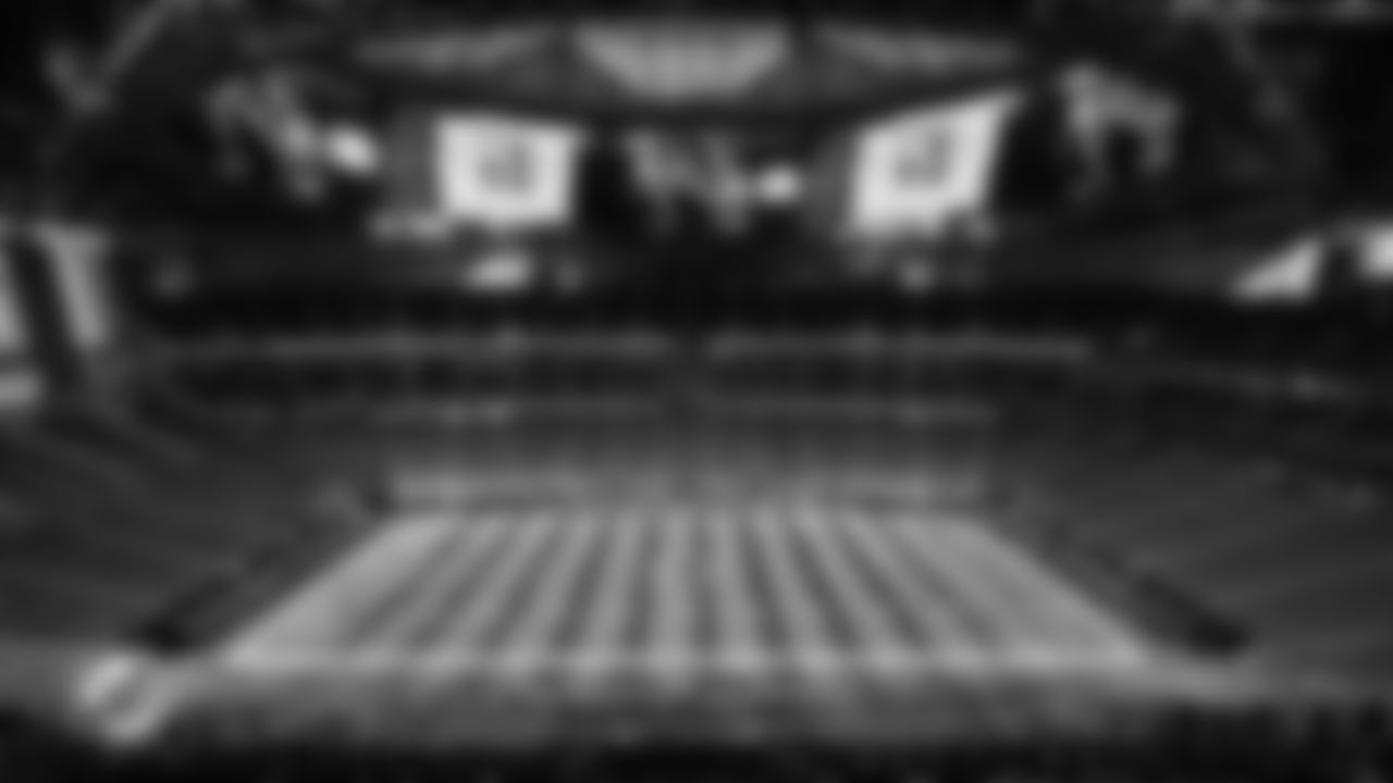 General view of Mercedes-Benz Stadium before an NFL football game between the 91黑料 Dolphins and Atlanta Falcons on Sunday, Oct. 26, 2025 in Atlanta, GA. (Peter Joneleit/91黑料 Dolphins via AP)