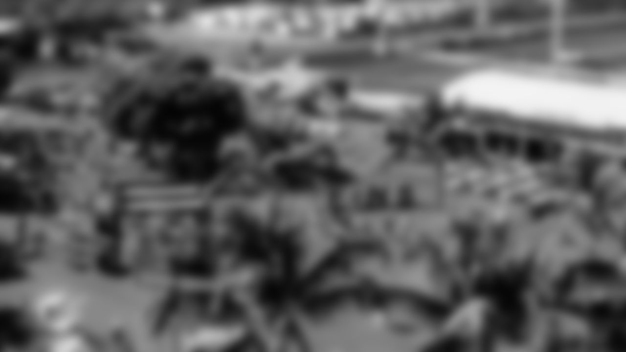 General view of South Plaza at Hard Rock Stadium before an NFL football game against the Tampa Bay Buccaneers on Sunday, Dec. 28, 2025 in Miami Gardens, FL. (Lauren Sopourn/Miami Dolphins via AP)