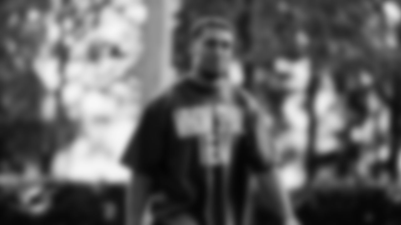 Miami Dolphins wide receiver Nick Westbrook-Ikhine (18) arrives before an NFL football game against the New Orleans Saints on Sunday, Nov. 30, 2025 in Miami Gardens, FL. (Tomas Diniz Santos/Miami Dolphins via AP)