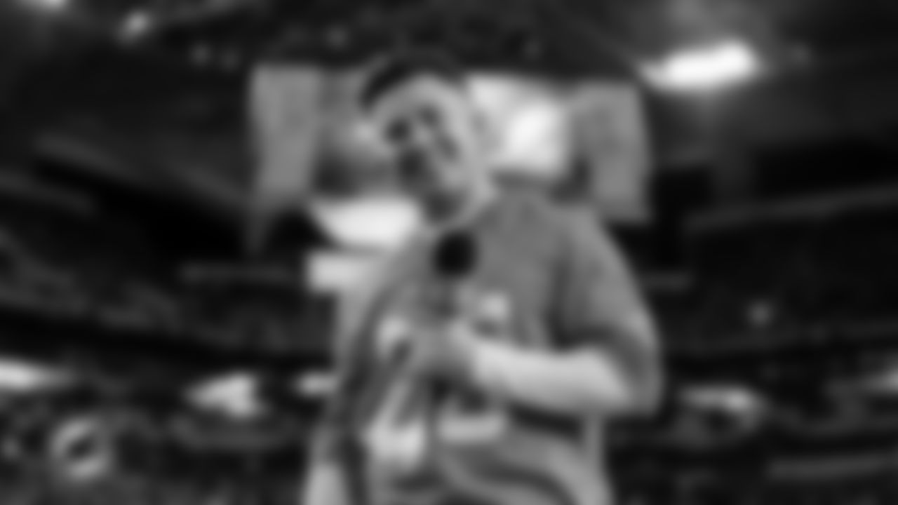 Miami Dolphins National Anthem singer poses before an NFL football game against the Baltimore Ravens on Thursday, Oct. 30, 2025 in Miami Gardens, FL. (Robby Illanes/Miami Dolphins via AP)