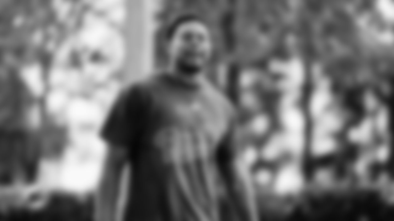 Miami Dolphins linebacker Cameron Goode (53) arrives before an NFL football game against the New Orleans Saints on Sunday, Nov. 30, 2025 in Miami Gardens, FL. (Tomas Diniz Santos/Miami Dolphins via AP)