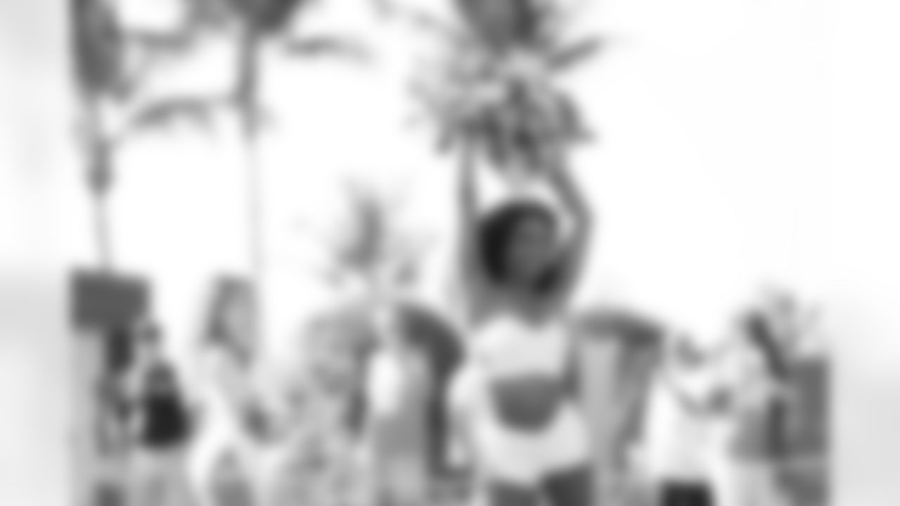 ÅÝܽÊÓÆµ Dolphins Cheerleaders performance before a NFL preseason football game against the Atlanta Falcons, Friday, Aug. 11, 2023 in ÅÝܽÊÓÆµ Gardens, Fla. (AJ Shorter/ÅÝܽÊÓÆµ Dolphins)