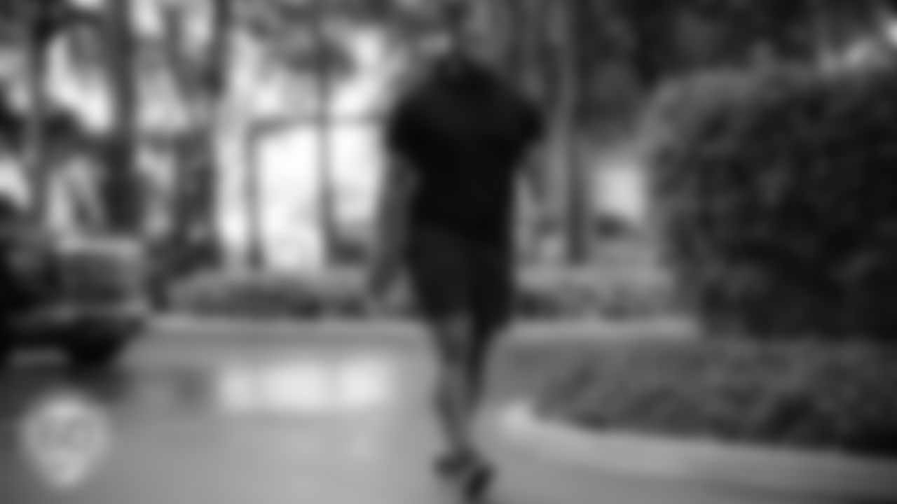 Miami Dolphins defensive tackle Jordan Phillips (94) arrives before an NFL football game against the Cincinnati Bengals on Sunday, Dec. 21, 2025 in Miami Gardens, FL. (Raul Maristany/Miami Dolphins via AP)