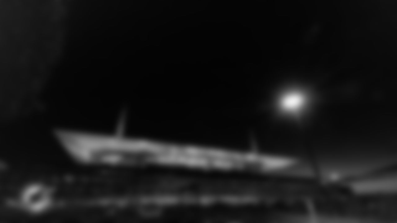 General view of Hard Rock Stadium bef an NFL football game between the Miami Dolphins and Baltimore Ravens on Thursday, Oct. 30, 2025 in Miami Gardens, FL. (Kelly Gavin/Miami Dolphins via AP)