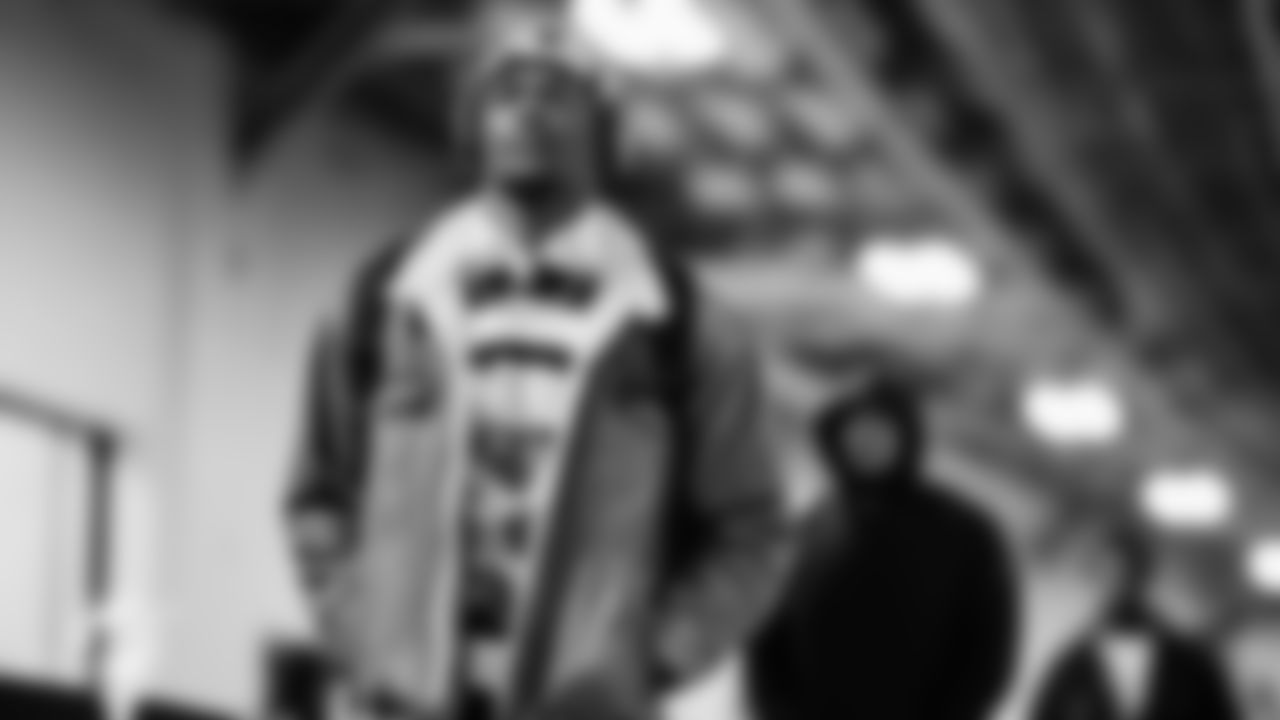 Miami Dolphins cornerback Isaiah Johnson (46) arrives before an NFL football game against the Pittsburgh Steelers on Monday, Dec. 15, 2025 in Pittsburgh, PA. (Tomas Diniz Santos/Miami Dolphins via AP)