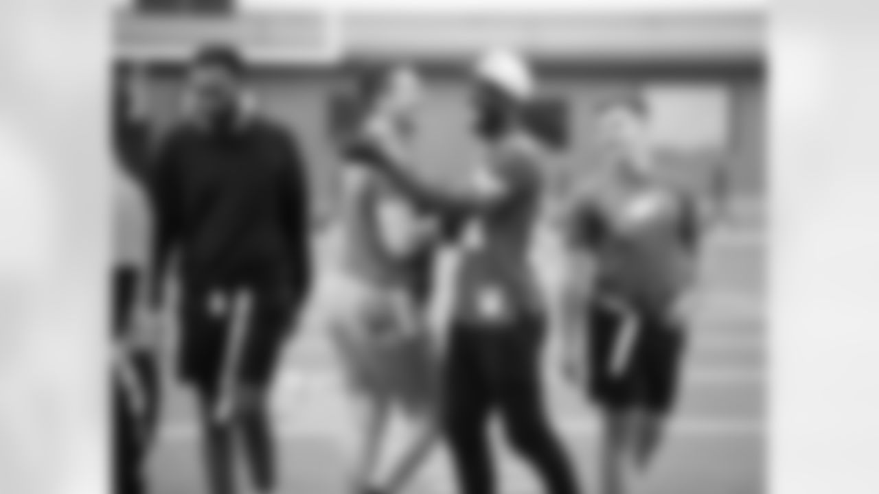 Eagles and Toyota Salute to Service Flag Football Game