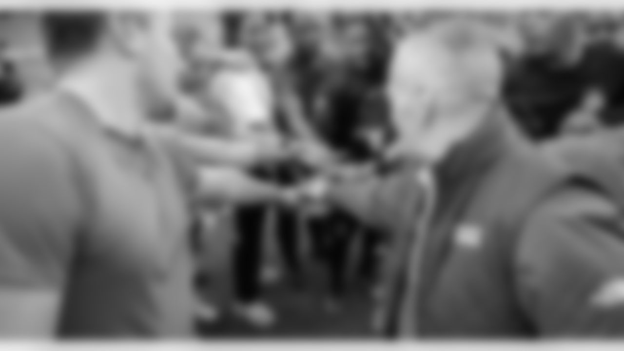 Eagles and Toyota Salute to Service Flag Football Game