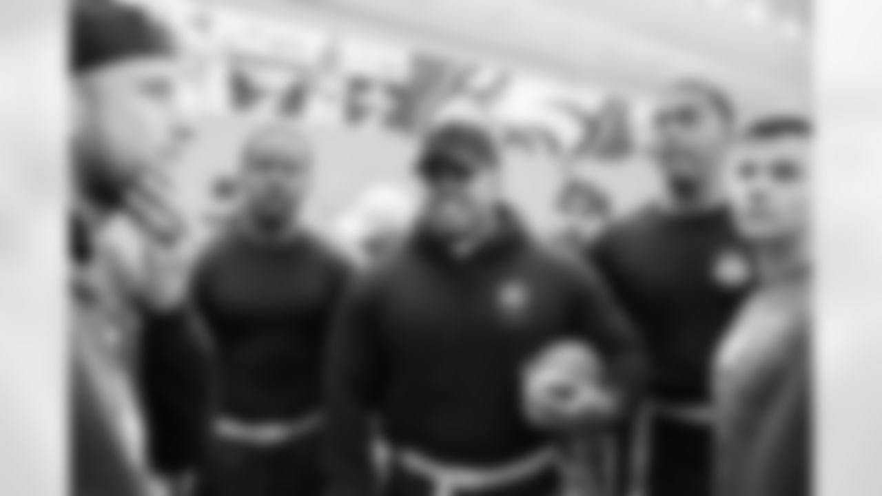 Eagles and Toyota Salute to Service Flag Football Game