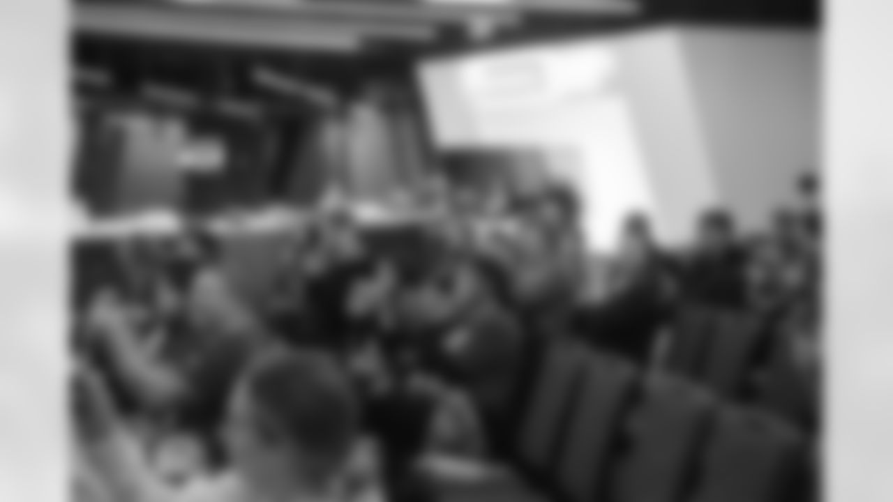 The event featured dinner, an on-field photo opportunity, raffle prizes, and a private screening of Lilo + Stitch.