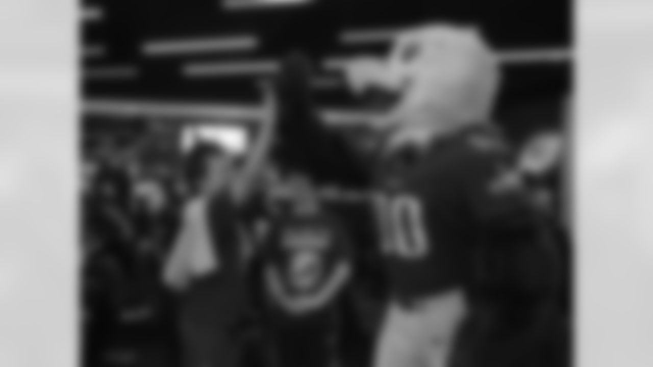 The Eagles celebrated Salute to Service by hosting multiple events throughout the week.