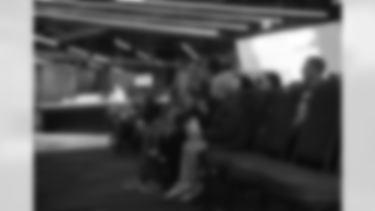 The event featured dinner, an on-field photo opportunity, raffle prizes, and a private screening of Lilo + Stitch.