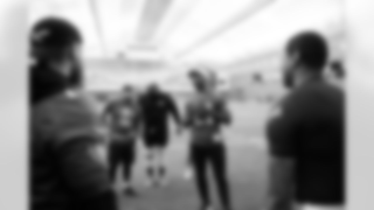 Eagles and Toyota Salute to Service Flag Football Game