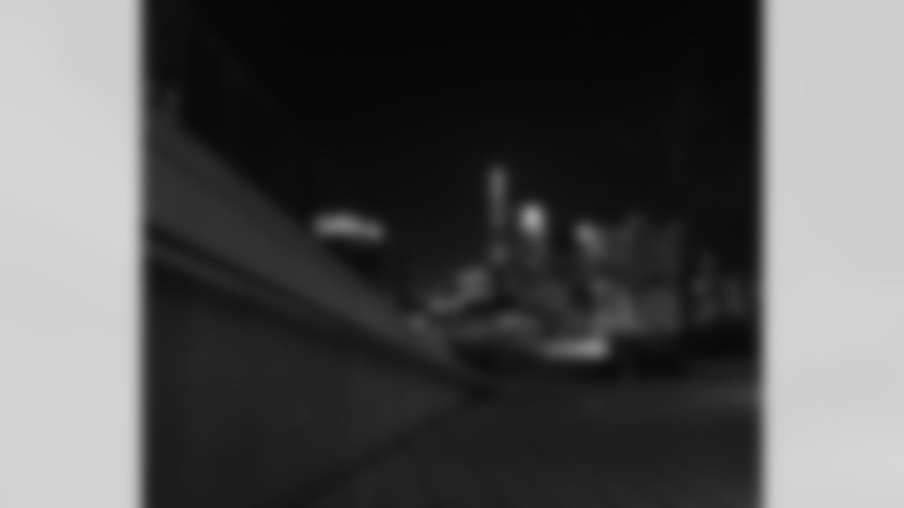 Philadelphia is lit up green as the Eagles head into the playoffs.