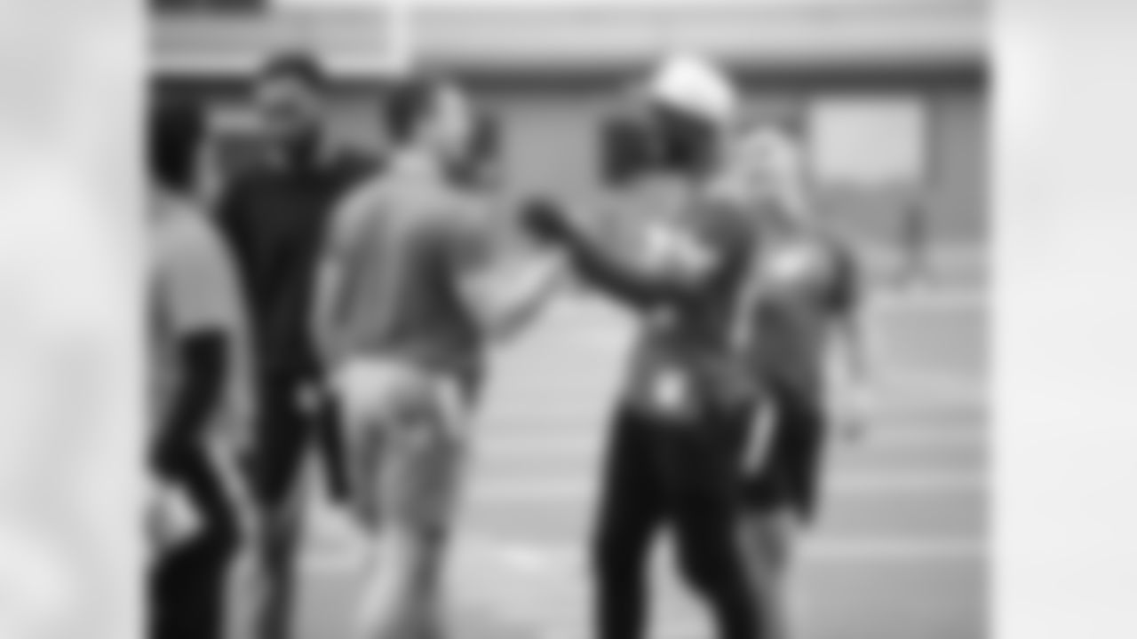 Eagles and Toyota Salute to Service Flag Football Game