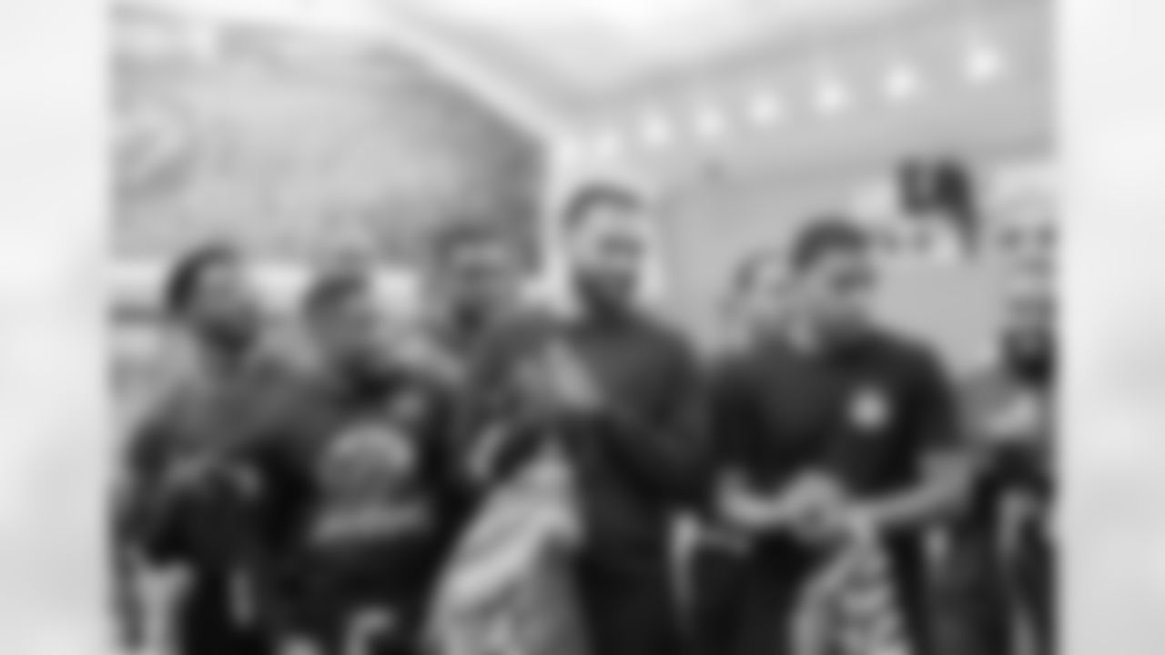 Eagles and Toyota Salute to Service Flag Football Game