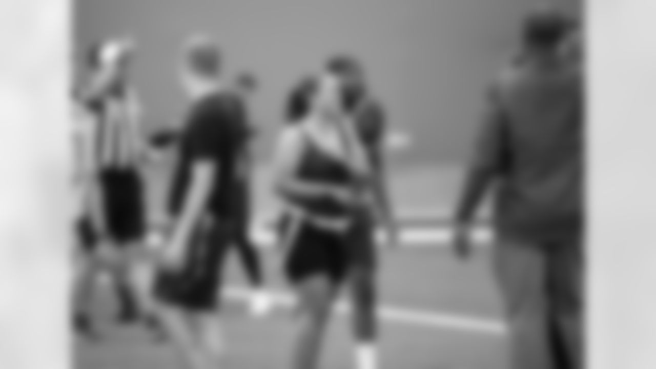 Eagles and Toyota Salute to Service Flag Football Game