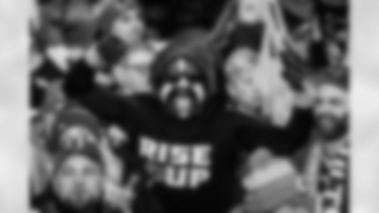 Fans during the Week 10 Game against the Indianapolis Colts at Olympic Stadium in Berlin, Germany on Sunday, November 9, 2025. (Photo by Brandon Magnus/Atlanta Falcons)