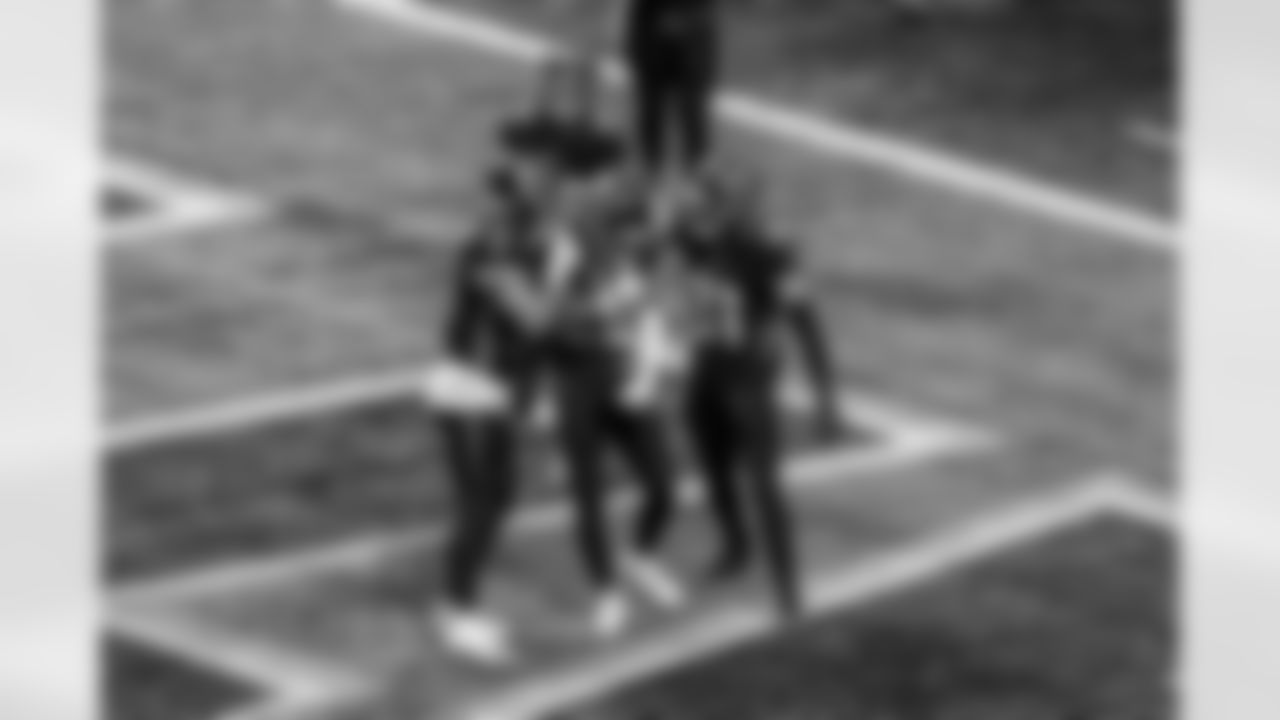 Atlanta Falcons cornerback Dee Alford #20 makes an interception during the Week 18 Game against the New Orleans Saints at Mercedes-Benz Stadium in Atlanta, Georgia on Sunday, January 4, 2026. (Photo by Steven Burroughs/Atlanta Falcons)