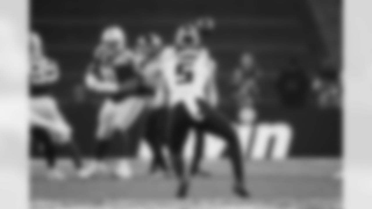 Atlanta Falcons wide receiver Drake London #5 during the Week 10 Game against the Indianapolis Colts at Olympic Stadium in Berlin, Germany on Sunday, November 9, 2025. (Photo by Brandon Magnus/Atlanta Falcons)