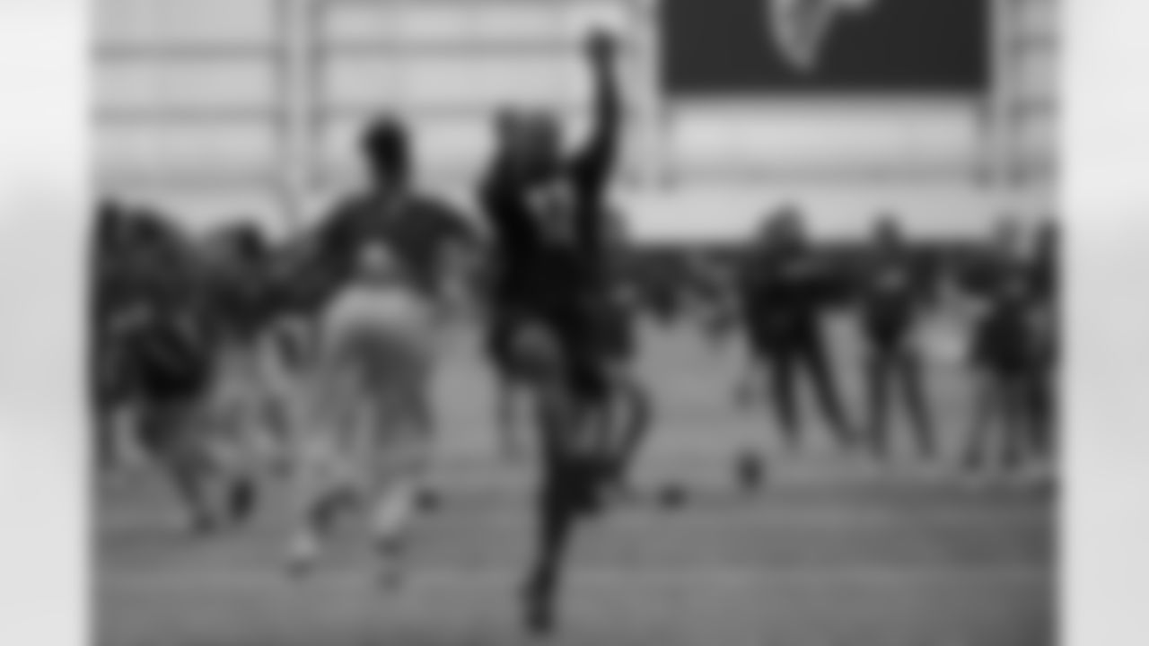 Scenes from the Atlanta Falcons Girls Flag Clinic at the Atlanta Falcons Training Facility in Flowery Branch, Ga. on Tuesday, February 17, 2026. (Photo by Kathryn Skeean/Atlanta Falcons)