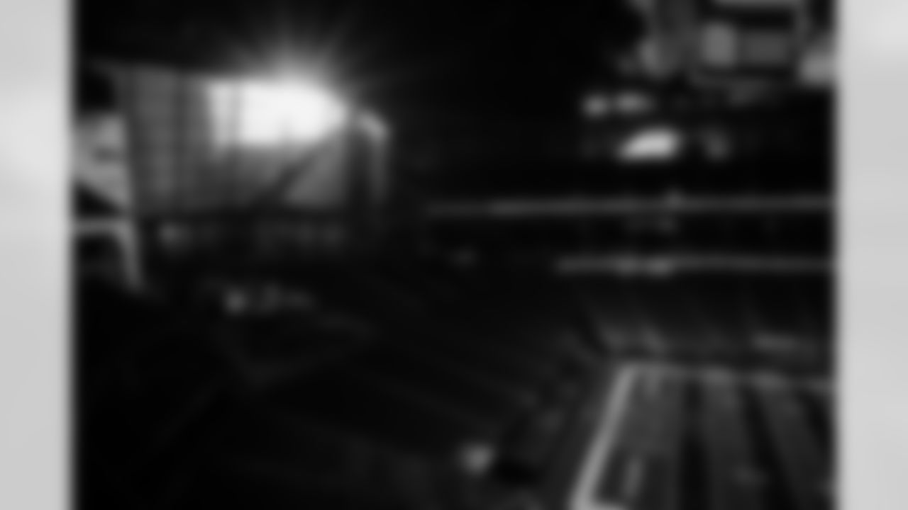 Scene setters before the Week 18 Game against the New Orleans Saints at Mercedes-Benz Stadium in Atlanta, Georgia on Sunday, January 4, 2026. (Photo by Taylor McLaughlin/Atlanta Falcons)