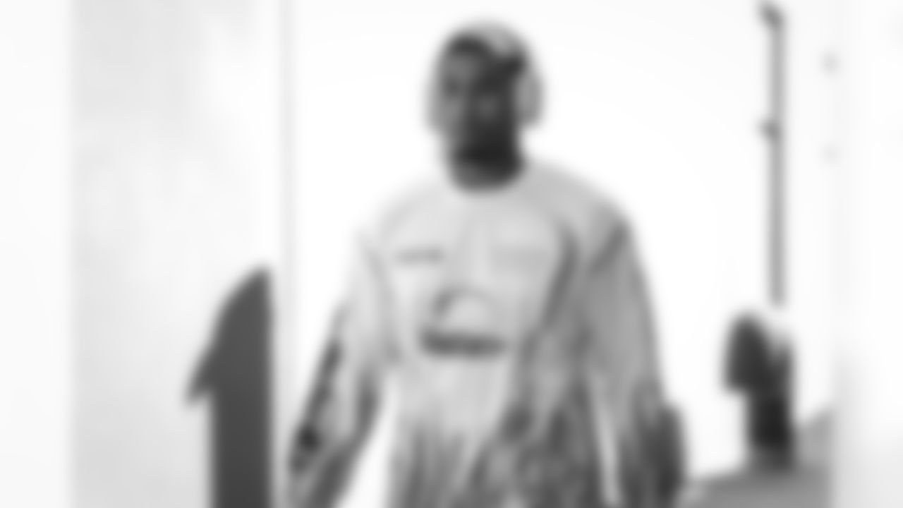 Atlanta Falcons safety Xavier Watts #31 arrives prior to the Week 4 Game against the Washington Commanders at Mercedes-Benz Stadium in Atlanta, Georgia on Sunday, September 28, 2025. (Photo by Brandon Magnus/Atlanta Falcons)