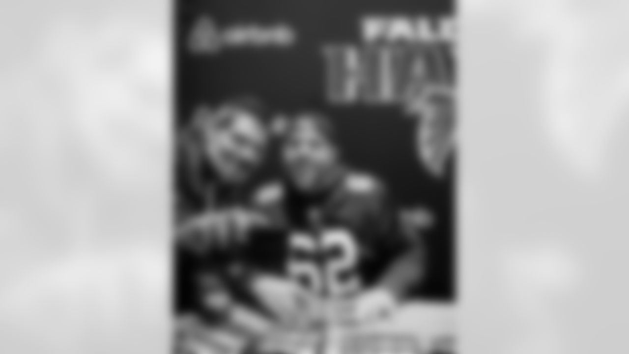 Scenes from Falcons Haus presented by Airbnb at Fotografiska Berlin in Berlin, Germany on Saturday, November 8, 2025. (Photo by Jay Bendlin/Atlanta Falcons)