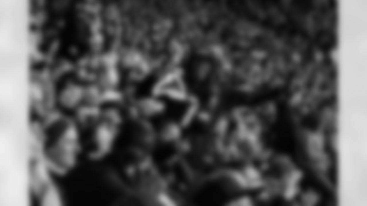 Fans during the Week 10 Game against the Indianapolis Colts at Olympic Stadium in Berlin, Germany on Sunday, November 9, 2025. (Photo by Brandon Magnus/Atlanta Falcons)