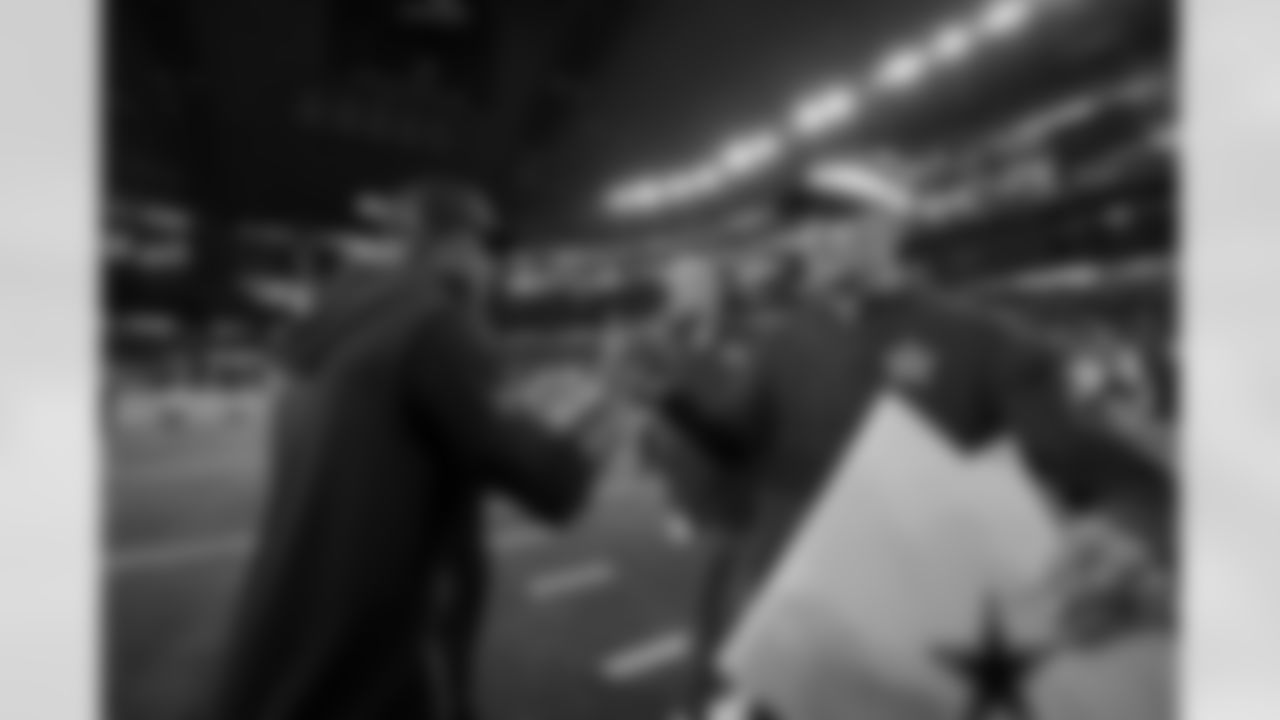 Atlanta Falcons head coach Raheem Morris after the Preseason Game against the Dallas Cowboys at AT&T Stadium in Arlington, Texas on Friday, August 22, 2025. (Photo by Jay Bendlin/Atlanta Falcons)