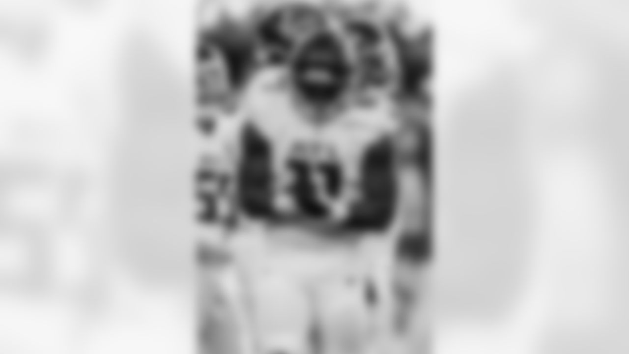 Atlanta Falcons edge rusher Jalon Walker #11 reacts during the third quarter of the Week 9 Game against the New England Patriots at Gillette Stadium in Foxborough, Massachusetts on Sunday, November 2, 2025. (Photo by Taylor McLaughlin/Atlanta Falcons)