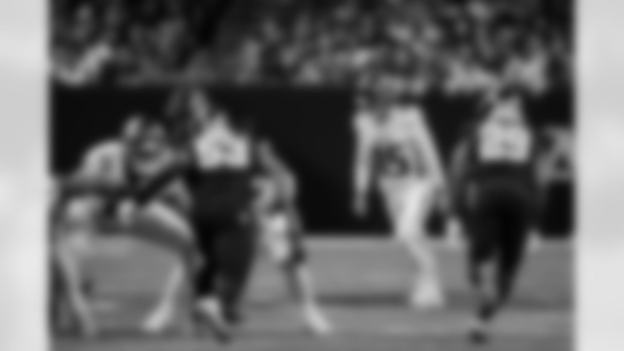 Atlanta Falcons kicker Zane Gonzalez #45 during the Week 12 Game against the New Orleans Saints at Caesars Superdome in New Orleans, La. on Sunday, November 23, 2025. (Photo by Taylor McLaughlin/Atlanta Falcons)