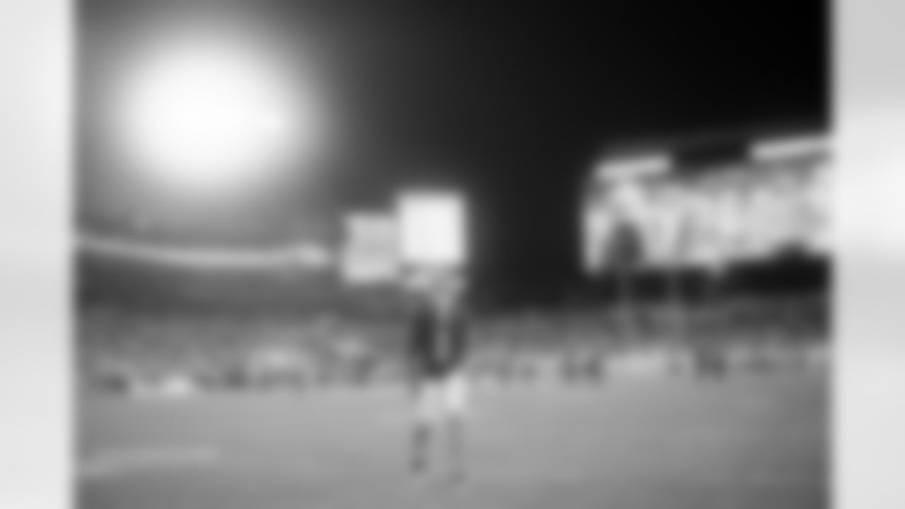 Atlanta Falcons wide receiver Darnell Mooney #1 during the Week 15 Game against the Tampa Bay Buccaneers at Raymond James Stadium in Tampa, Florida on Thursday, December 11, 2025. (Photo by Brandon Magnus/Atlanta Falcons)