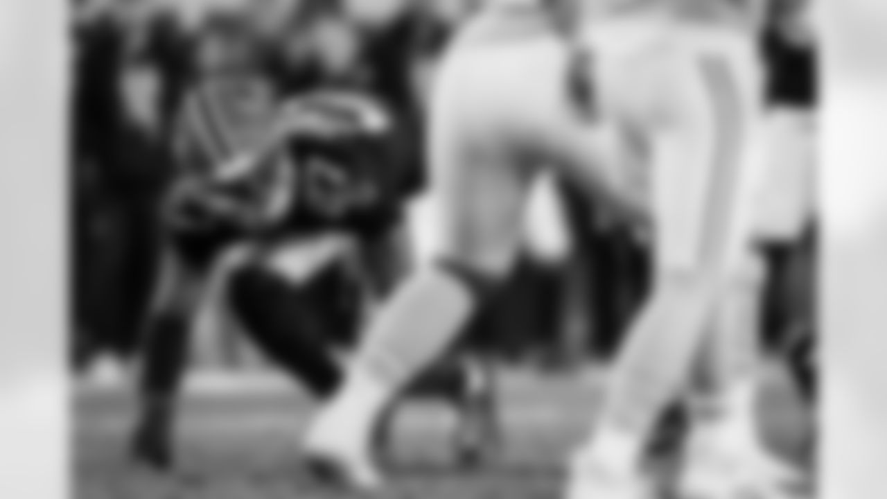 Atlanta Falcons edge rusher James Pearce Jr. #27 during the Week 15 Game against the Tampa Bay Buccaneers at Raymond James Stadium in Tampa, Florida on Thursday, December 11, 2025. (Photo by Mitch Martin/Atlanta Falcons)