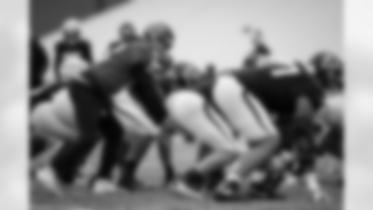 Atlanta Falcons quarterback Kirk Cousins #18 during practice at Atlanta Falcons Training Facility in Flowery Branch, Georgia, on Thursday, December 4, 2025. (Photo by Taylor McLaughlin/Atlanta Falcons)