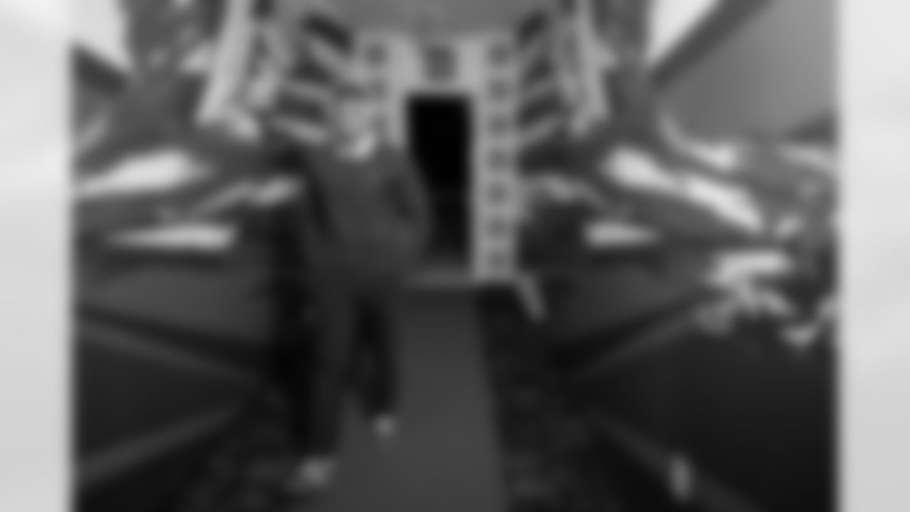 Atlanta Falcons safety Xavier Watts #31 arrives before during the Week 17 Game against the Los Angeles Rams at Mercedes-Benz Stadium in Atlanta, Georgia on Monday, December 29, 2025. (Photo by Taylor McLaughlin/Atlanta Falcons)