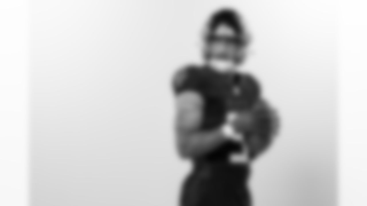 Atlanta Falcons safety Jessie Bates III #3 poses for a photo during 2025 Creative Days at the Atlanta Falcons Training Facility in Flowery Branch, Ga. On Thursday, June 5, 2025. (Photo by Jay Bendlin/Atlanta Falcons)