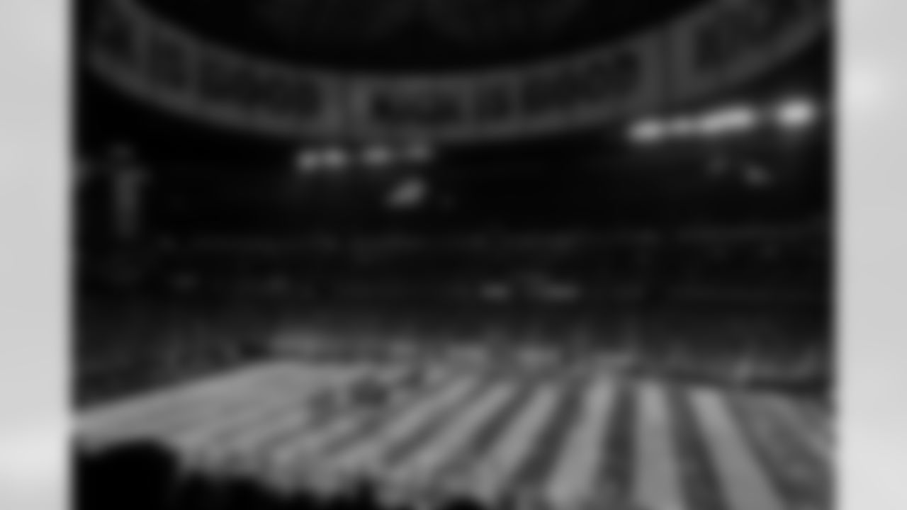 A general view during the Preseason Game against the Detroit Lions at Mercedes-Benz Stadium in Atlanta, Georgia on Friday, August 8, 2025. (Photo by Bee Trofort-Wilson/Atlanta Falcons)